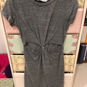 Urban outfitters honey punch knotted t-shirt dress